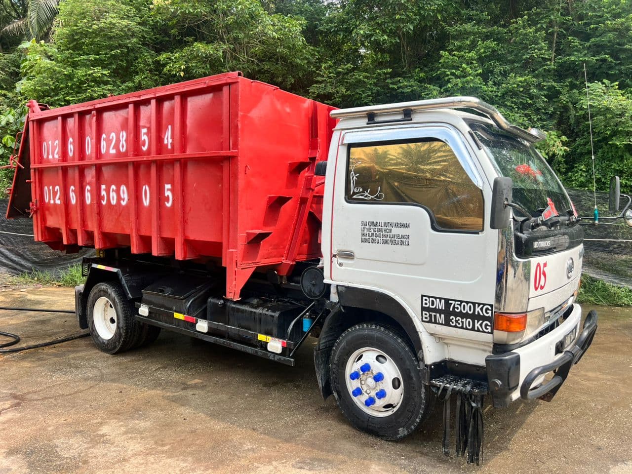 RORO Truck Background